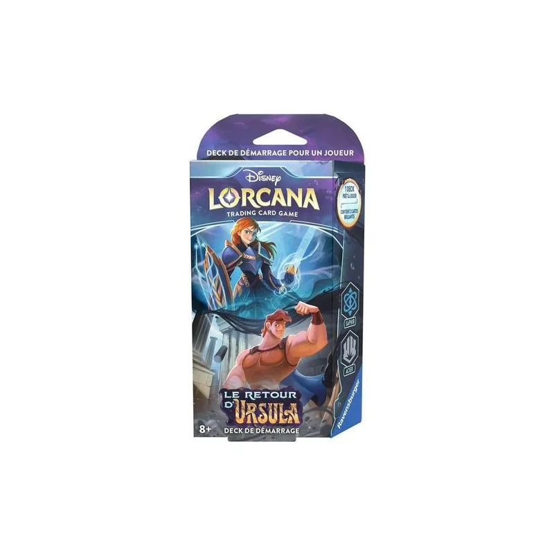 Lorcana Starter deck Anna et Hercule S4 Le retour d'Ursula