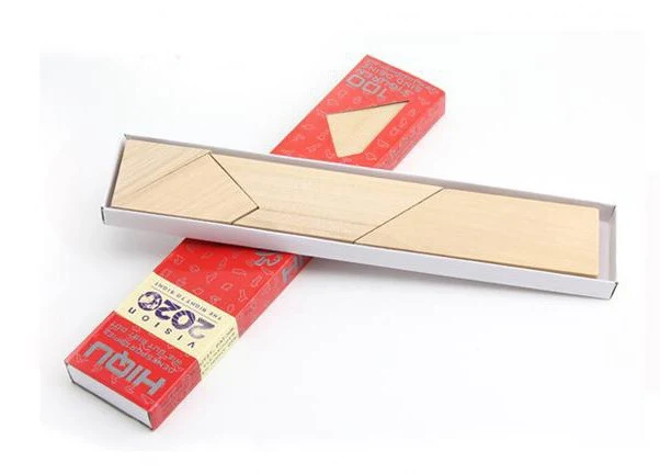 Casse-tête en Bois Tangram T