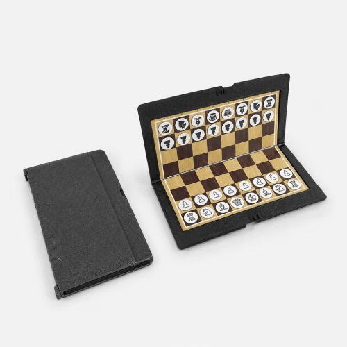 Jeu d'Échecs de Poche - pliable et magnétique