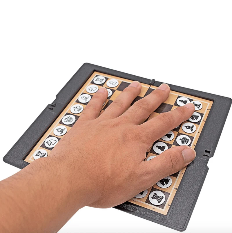 Jeu d'Échecs de Poche - pliable et magnétique