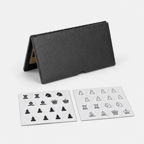 Jeu d'Échecs de Poche - pliable et magnétique
