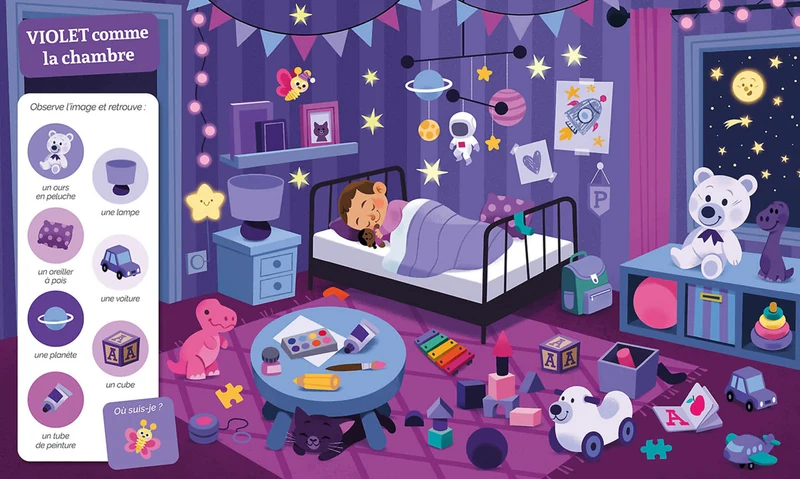 Livre Cherche et trouve des tout-petits - Les couleurs
