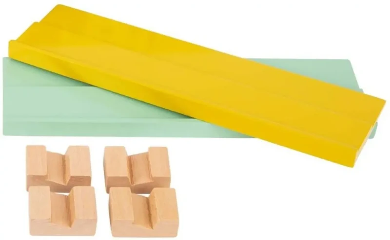 Rummy Nombres à poser, jeu de chiffres en bois
