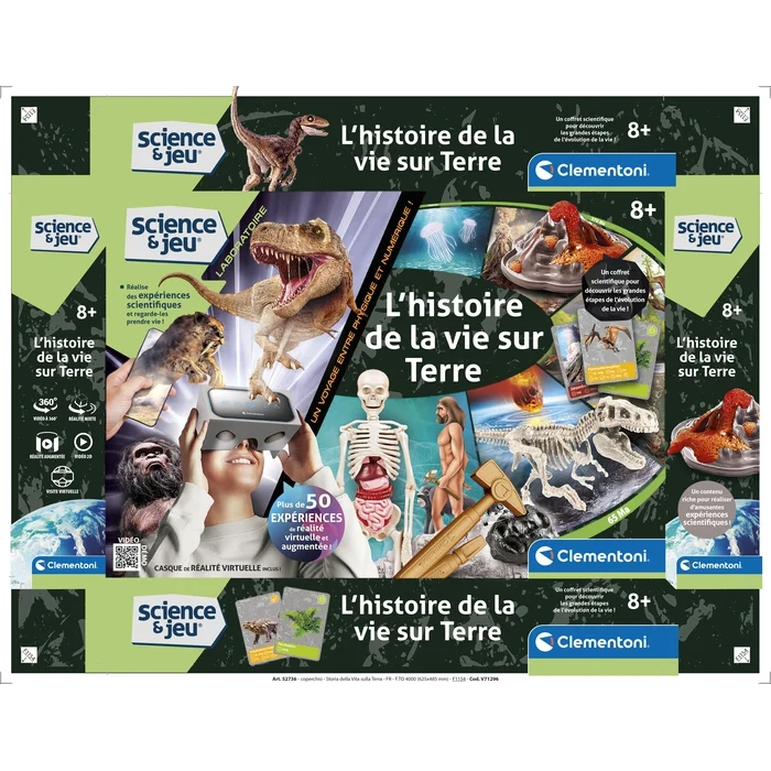 L'histoire de la vie sur Terre - Réalité Virtuelle