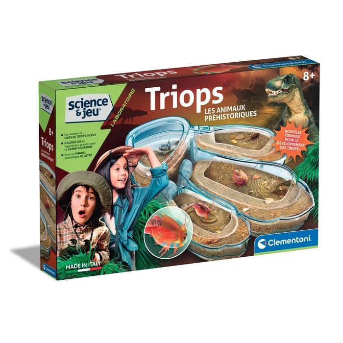 Triops, les animaux préhistoriques