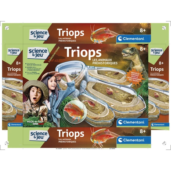 Triops, les animaux préhistoriques