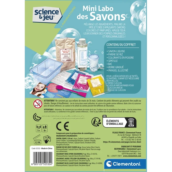 Mini Labo des savons