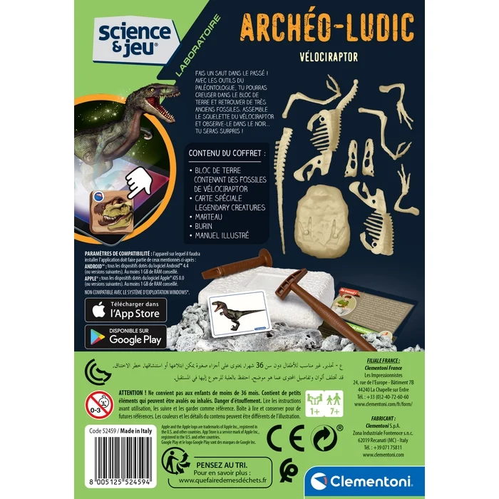 Archéo Ludic - Vélociraptor