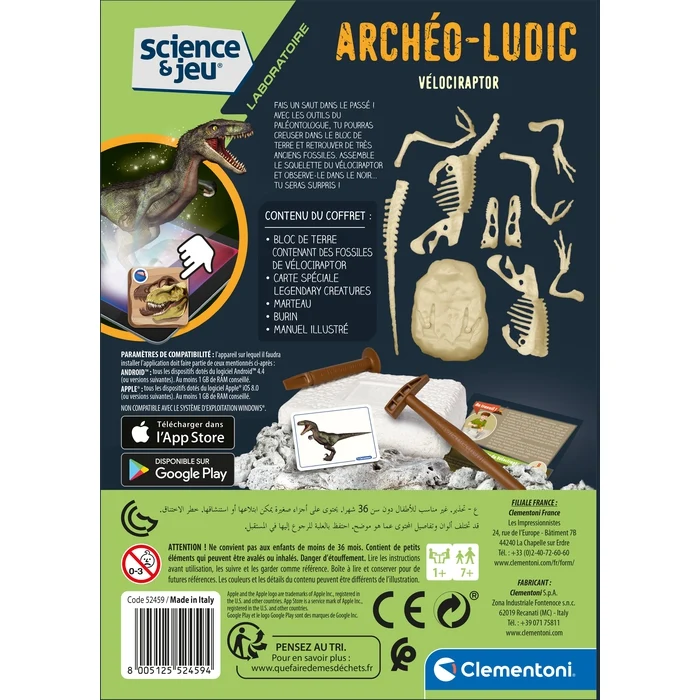 Archéo Ludic - Vélociraptor
