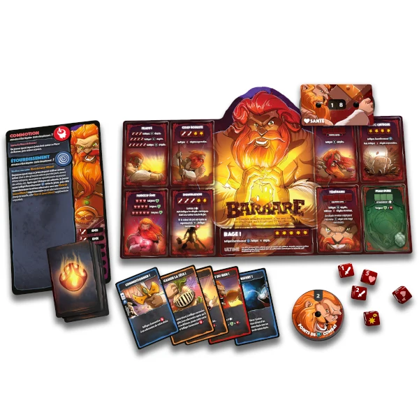 Dice Throne: Saison 1 - Barbare vs Elfe Lunaire