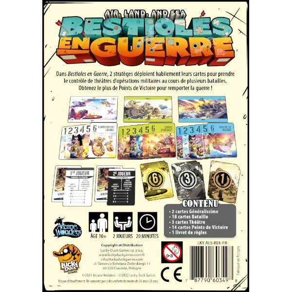 Air, Land and Sea: Bestioles en Guerre