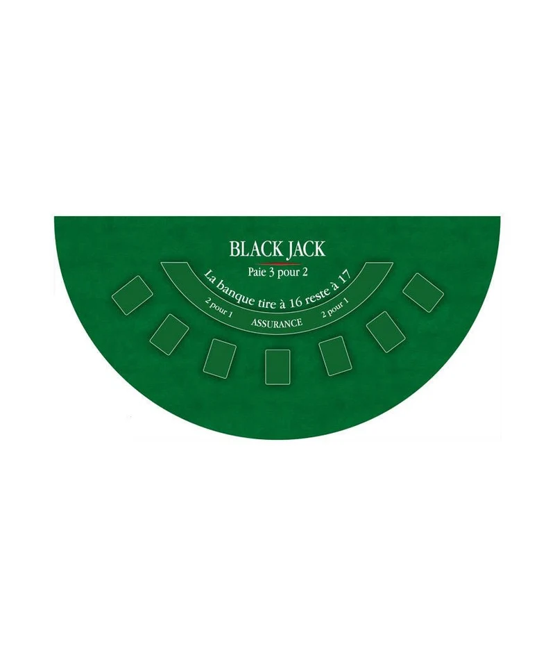 Tapis Black Jack Excellence - VERT 140 X 70 cm
