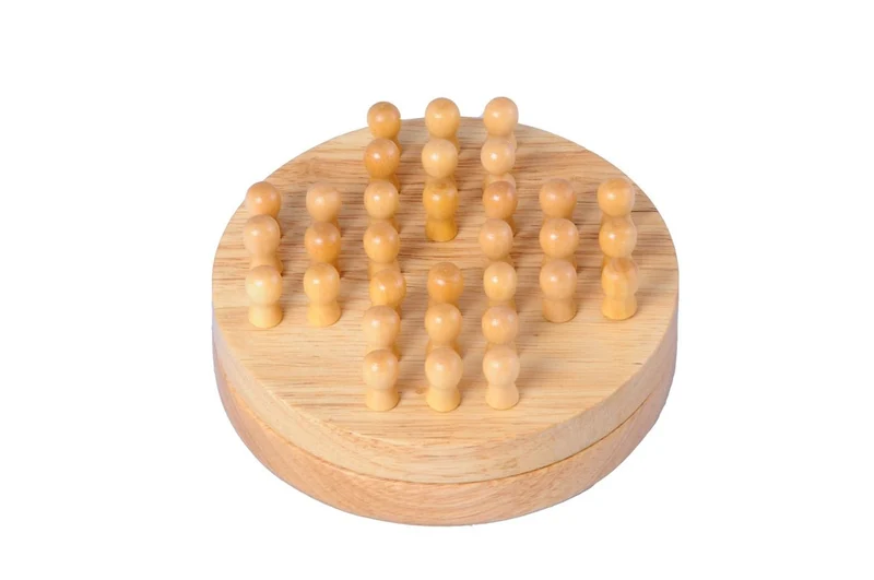 Solitaire mini en bois