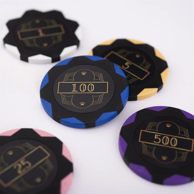 Mallette de 300 jetons - King of Clubs - Jetons en Clay 14 gr