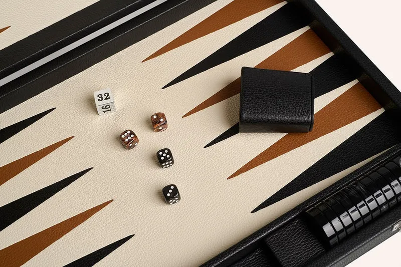 Backgammon Hector Saxe - Buffle Noir - Compétition
