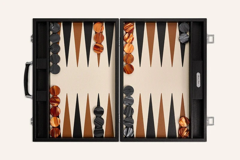 Backgammon Hector Saxe - Buffle Noir - Compétition
