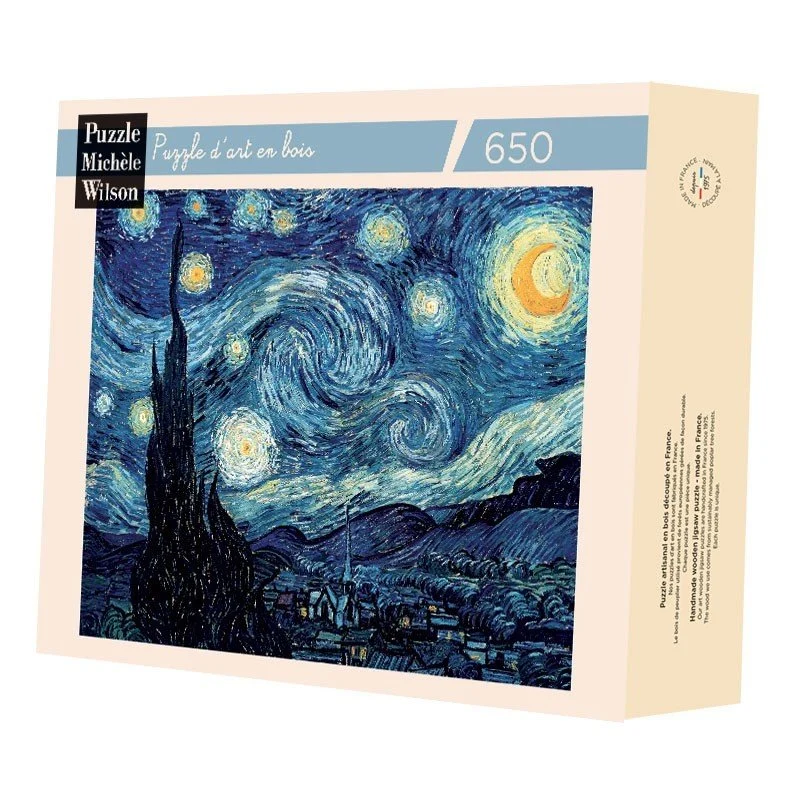 Puzzle MW - 650 p - Nuit étoilée - Van Gogh