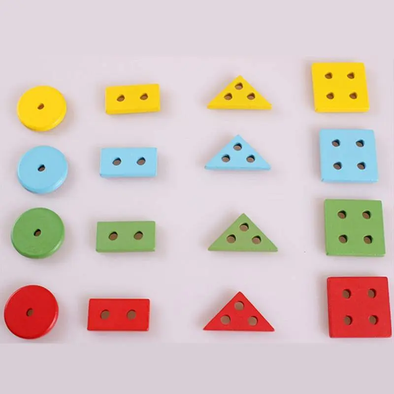 Plateau Montessori 4 Formes