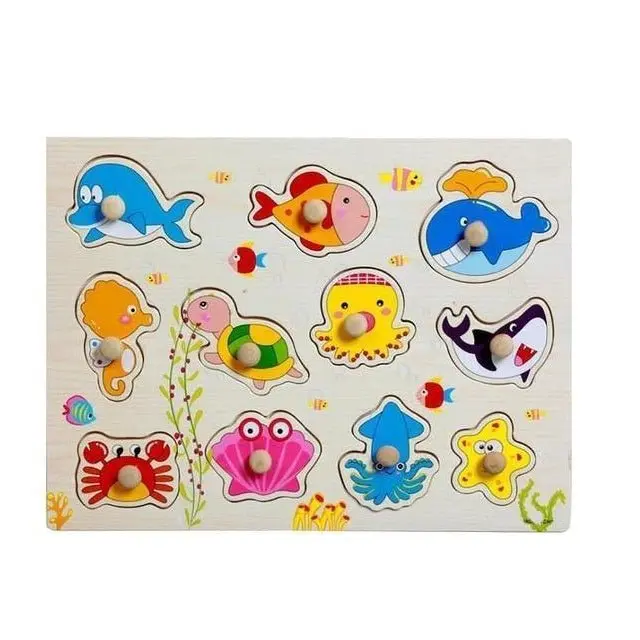 Plateau Montessori Animaux de la Mer