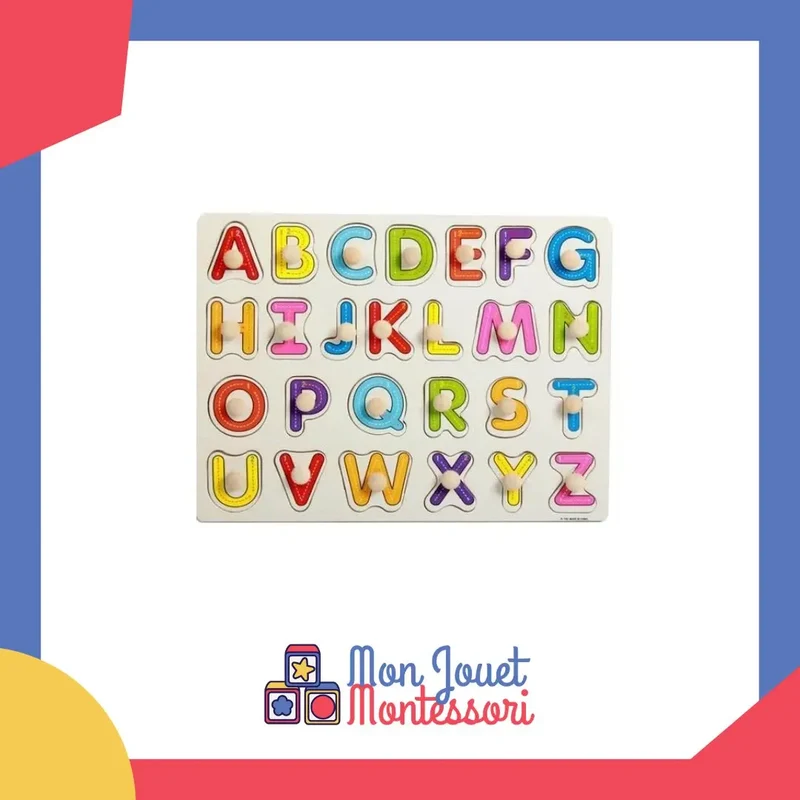 Plateau Montessori Alphabet