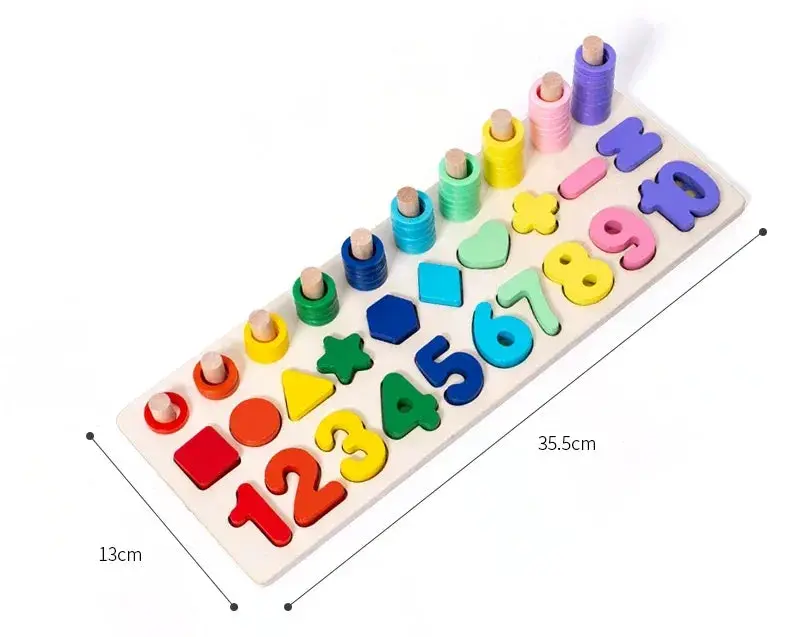 Puzzle Montessori Bois 3 ans