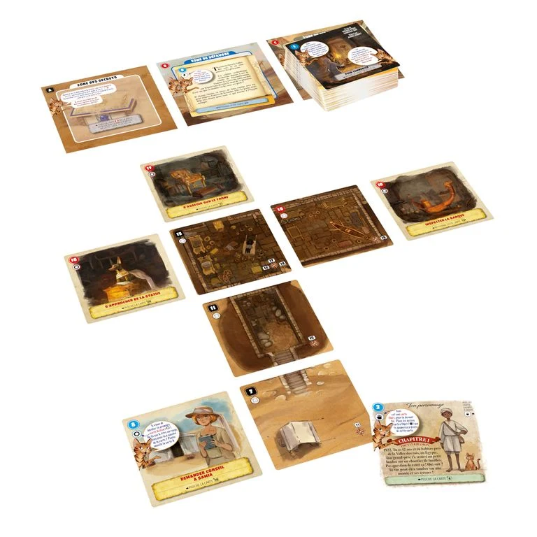 Cartaventura : odyssée - le secret des pharaons