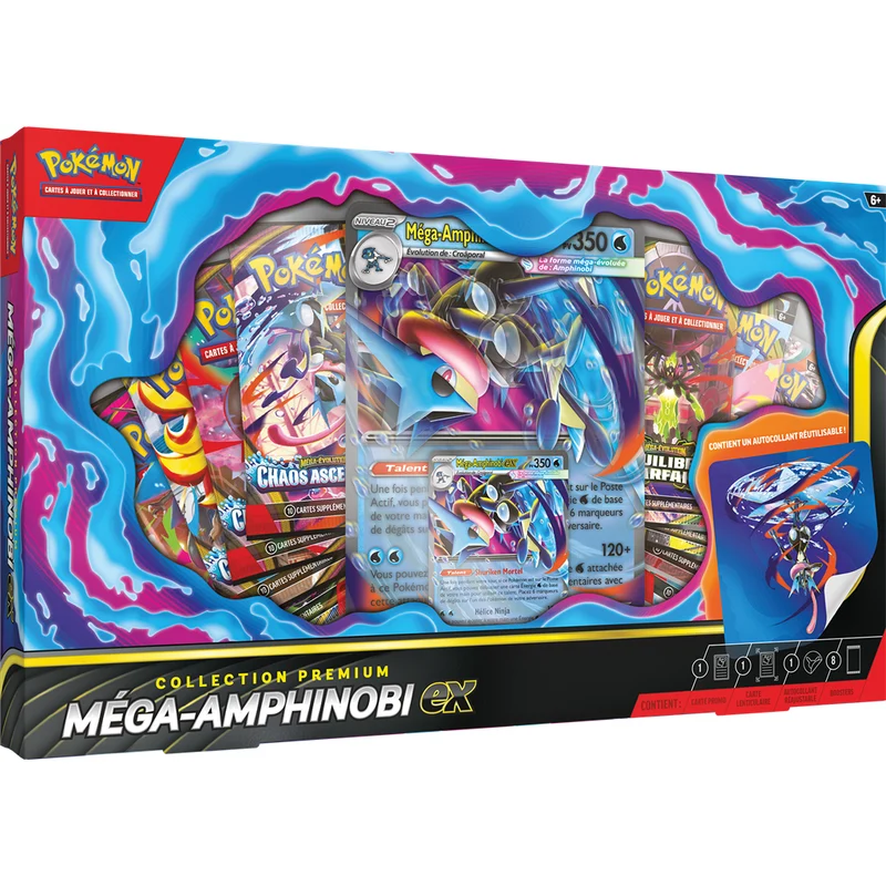Pokémon - Coffret Collection Premium Méga-Amphinobi Ex