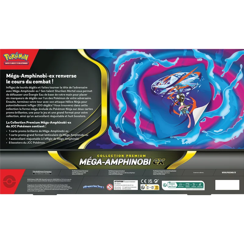 Pokémon - Coffret Collection Premium Méga-Amphinobi Ex