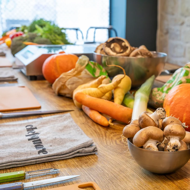 Cours de cuisine végétarienne de saison - Lyon