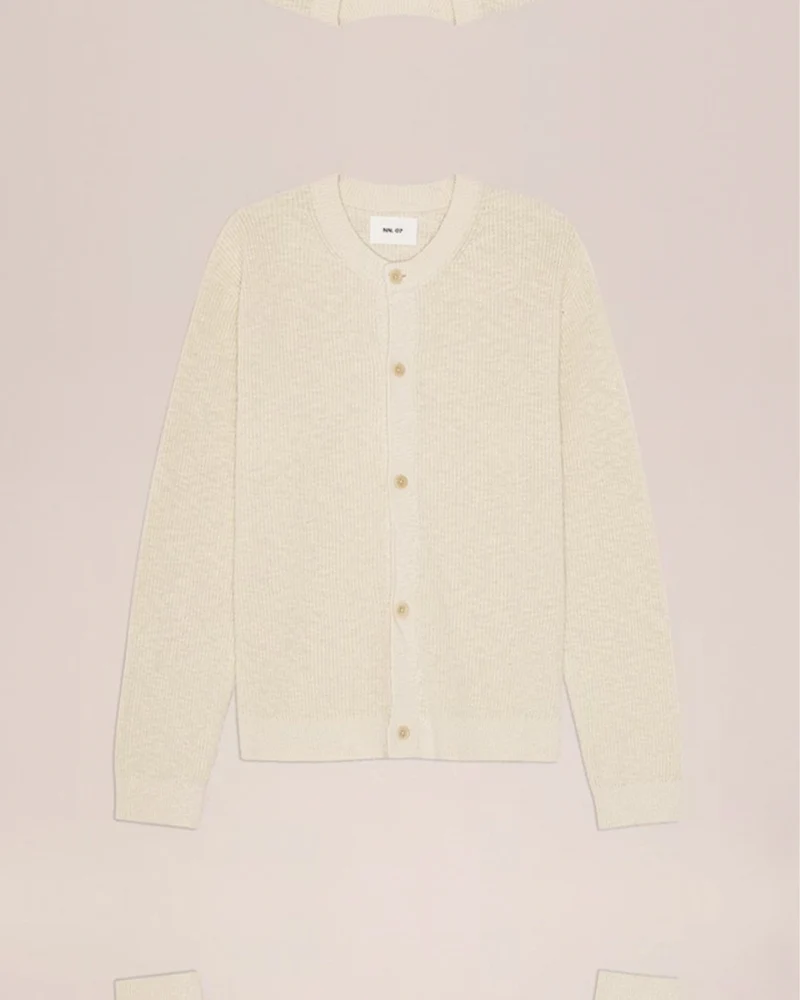Nn07 - Cardigan Jasper 60028 - Ivoire