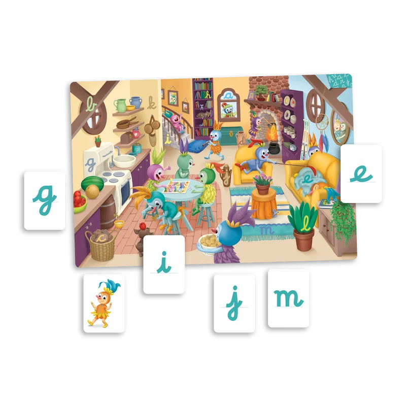 Cherche et trouve: les lettres minuscules
