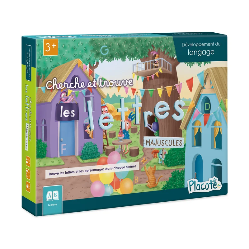 Cherche et trouve: les lettres majuscules
