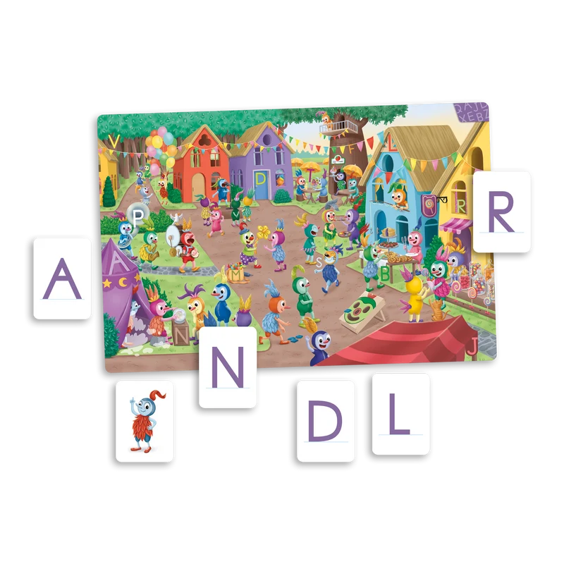 Cherche et trouve: les lettres majuscules