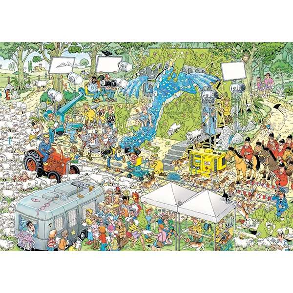 JVH Le plateau de cinéma, 2000 pièces