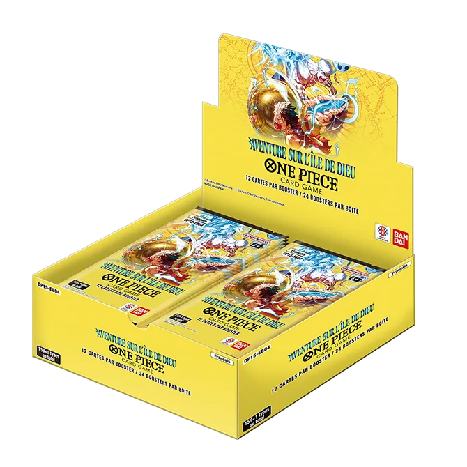 Boite 24 boosters Aventure sur l'ile de Dieu OP15 (FR)