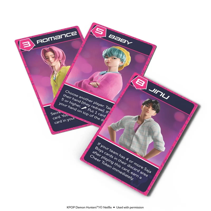 KPop Demon Hunters - Battle for the Spotlight - A Love Letter Game (EN)