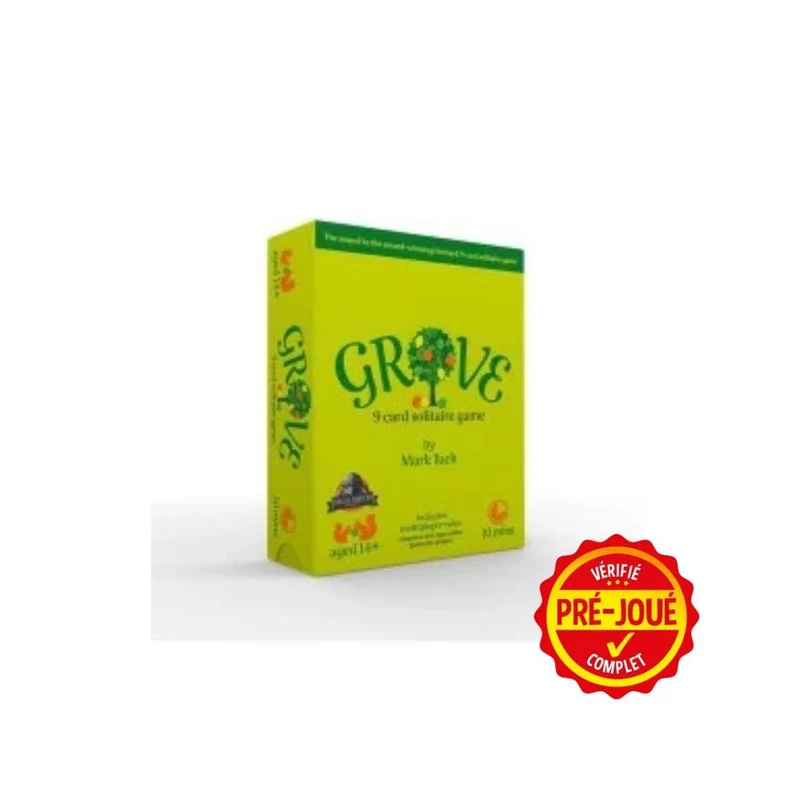 Grove: A 9 Card Solitaire Game (pré-joué) (EN)