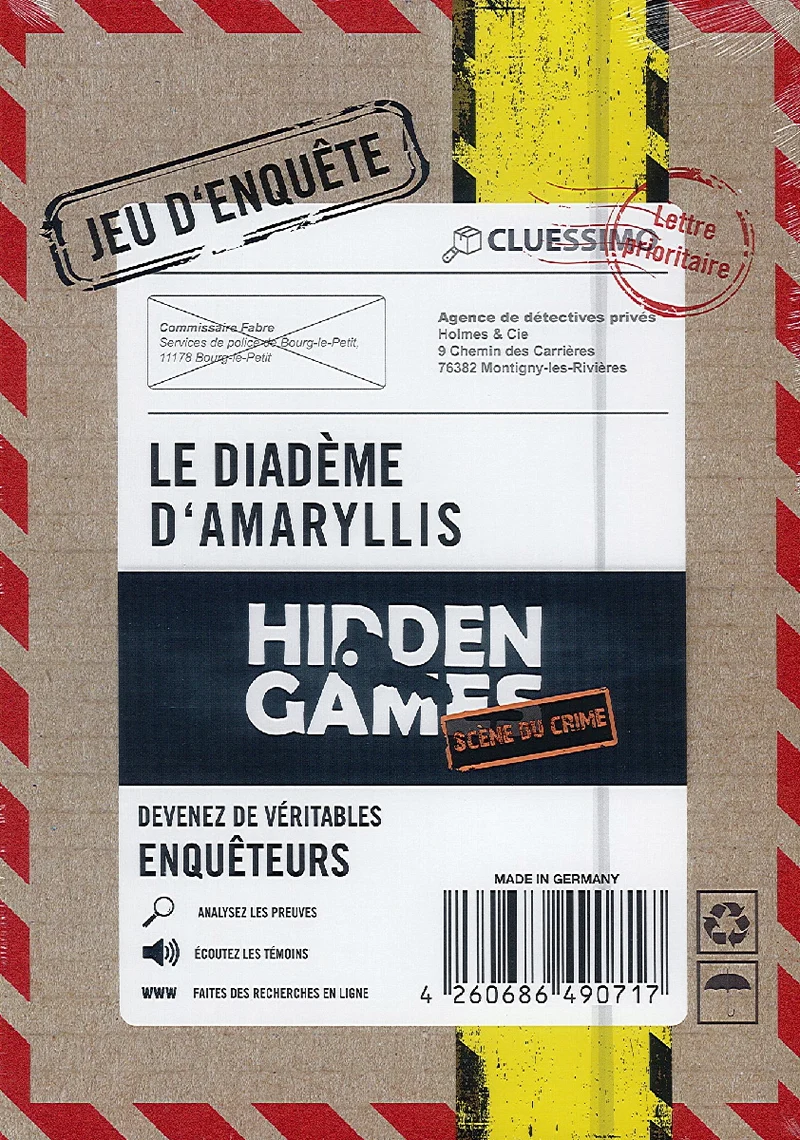 Hidden games: Le diadème d'Amaryllis