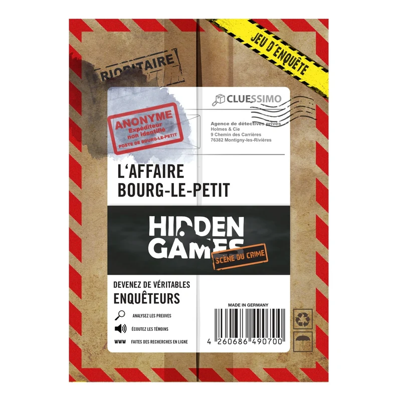 Hidden games: L'affaire Bourg-le-petit