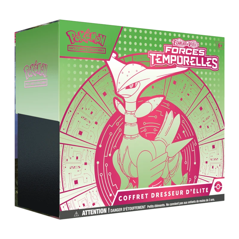 Pokemon Coffret Vert-de-fer dresseur d'élite Forces temporelles ETB EV05