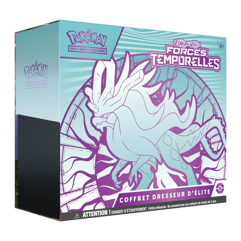 Pokemon Coffret Serpente-eau dresseur d'élite Forces Temporelles ETB EV05