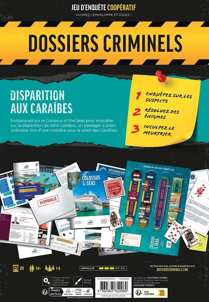Dossiers criminels : Disparition aux Caraïbes