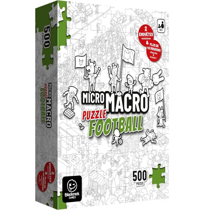 Micro Macro : Puzzle Football - 500 Pièces