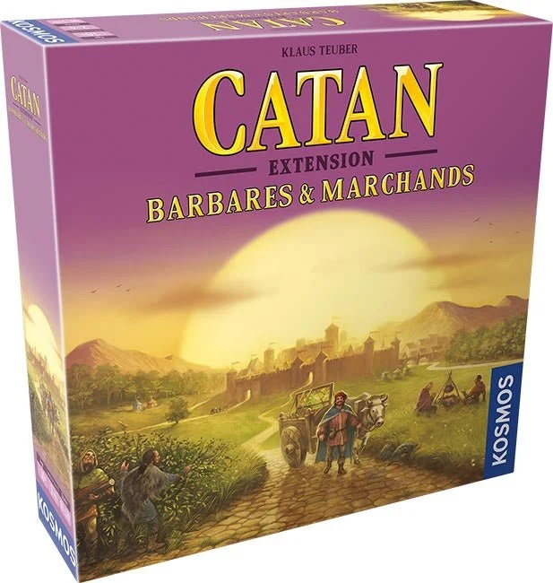 Boîte abîmée - Catan - Barbares et Marchands (ext.)