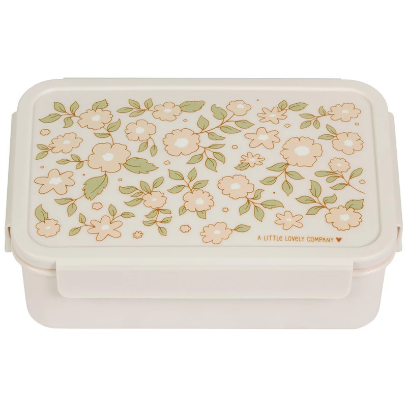 Lunchbox fleurs roses