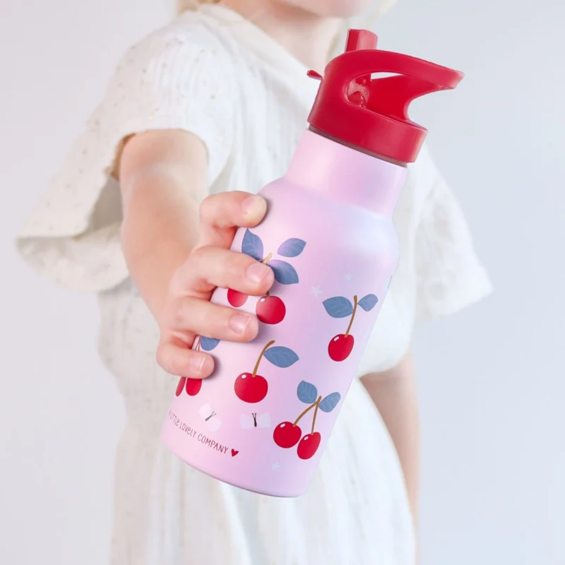Gourde isotherme cerise