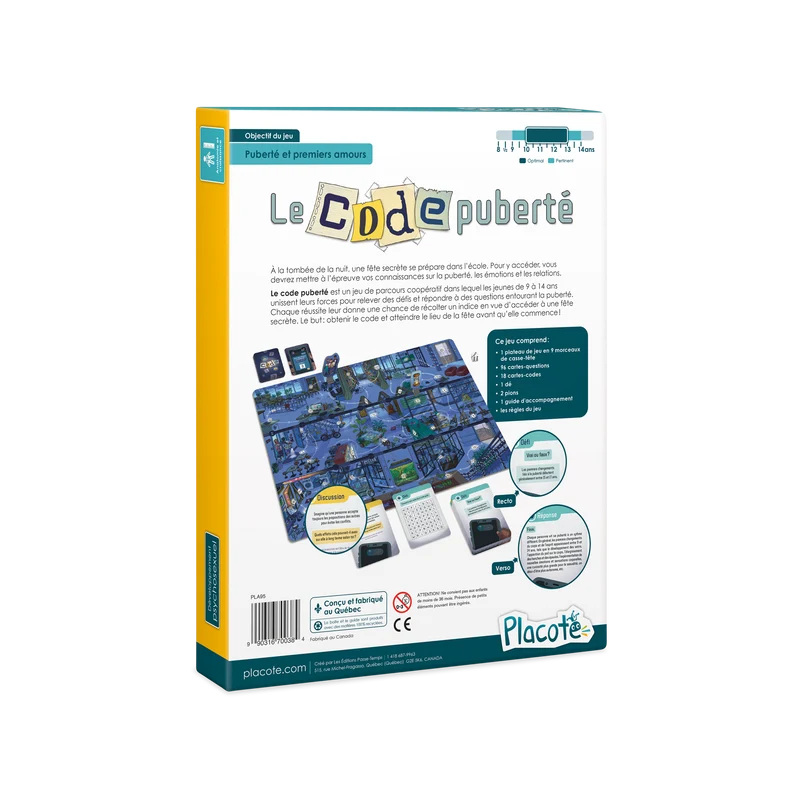 Le code puberté