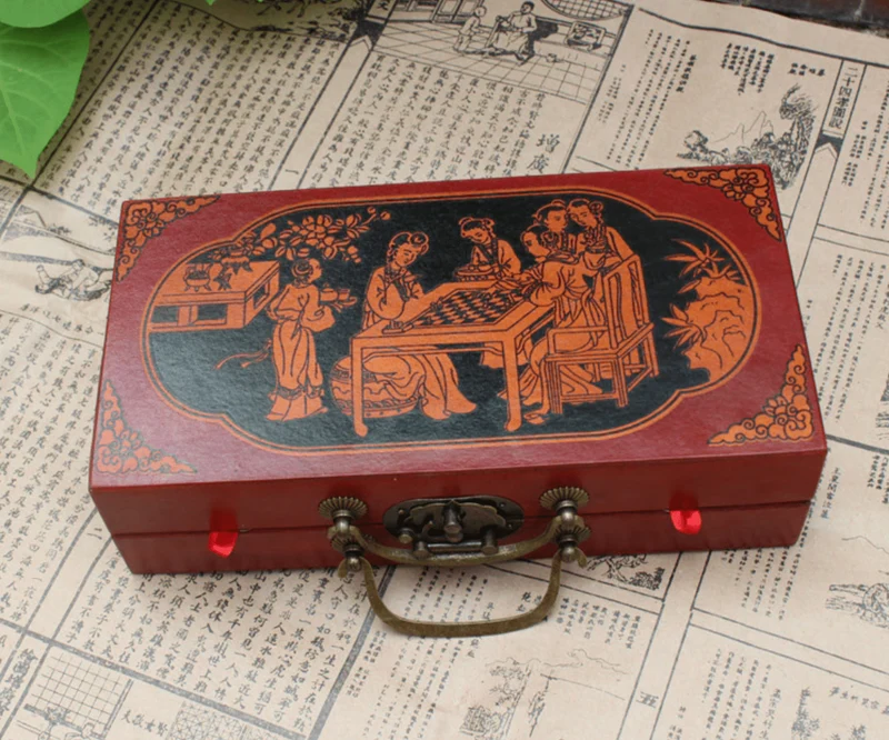Jeu d'Échecs en Bois Artisanal