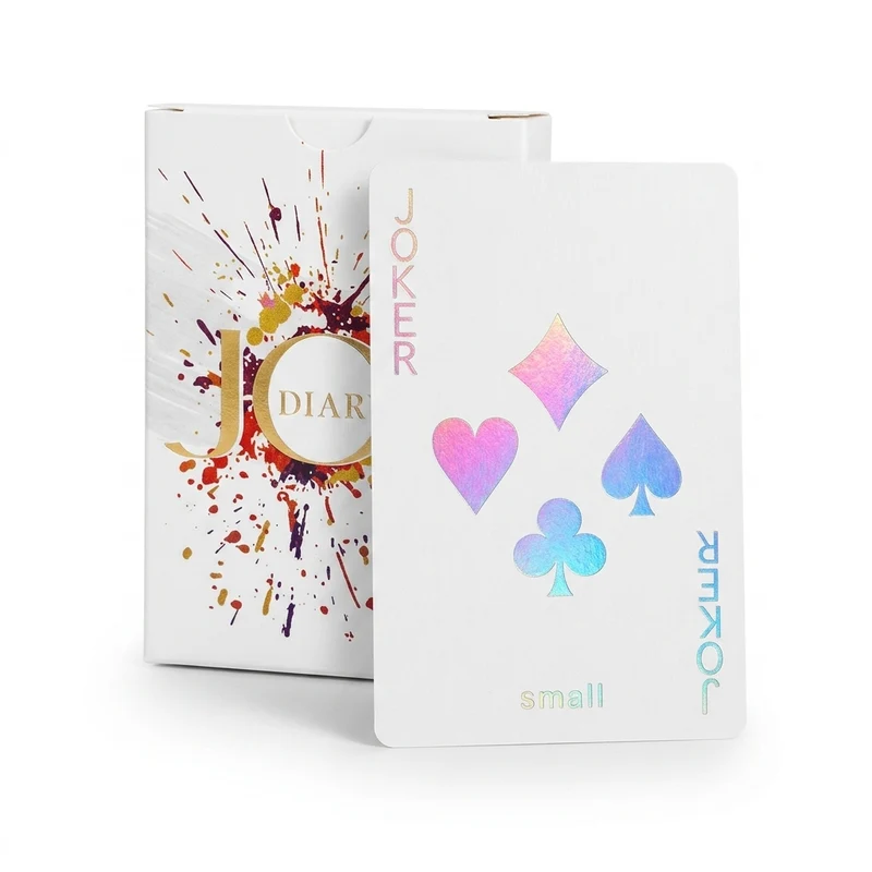Jeu de Cartes Fluorescentes