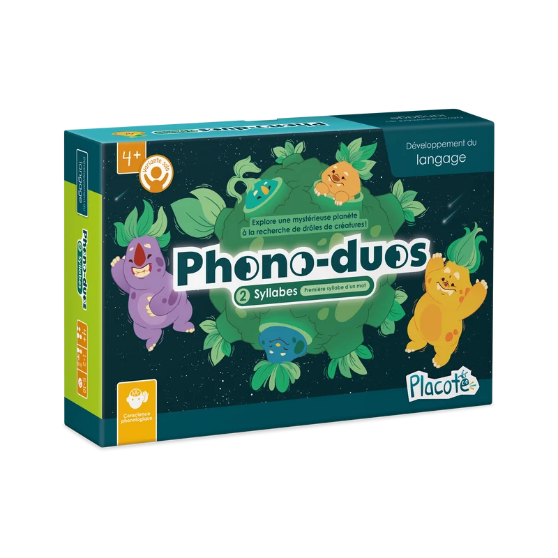Phono-duos : Syllabes (première syllabe d'un mot)